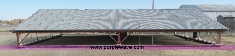 image for item J6755 42' x 28' steel construction building
