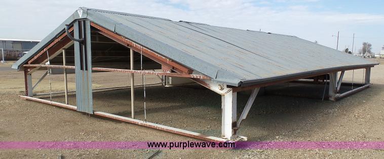 image for item J6755 42' x 28' steel construction building