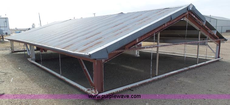 image for item J6755 42' x 28' steel construction building