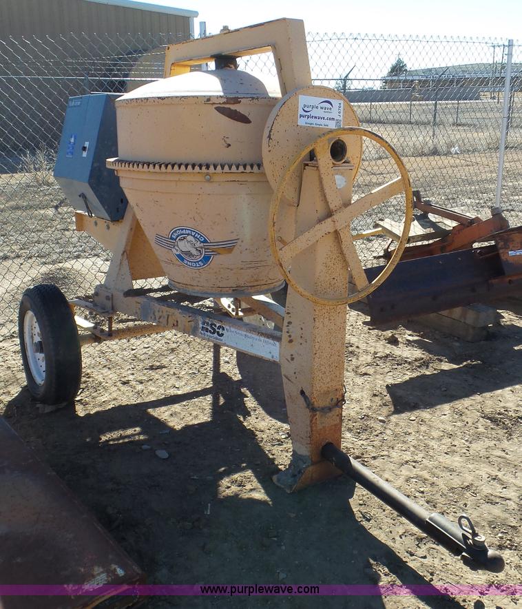 Stone 195CM concrete mixer in Liberal, KS Item J6764 sold Purple Wave