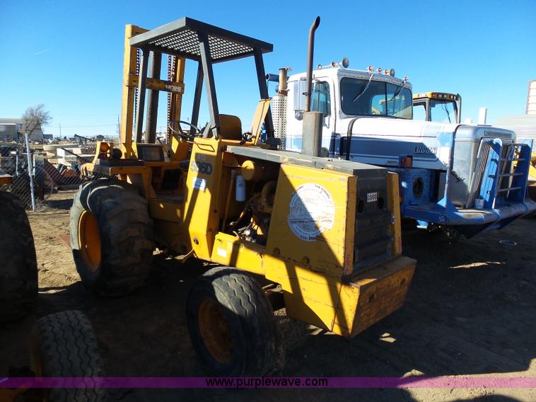 Case 586D rough terrain forklift in Liberal, KS Item J6766 sold