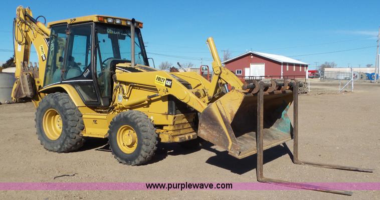 image for item J6772 2001 Caterpillar 420D backhoe