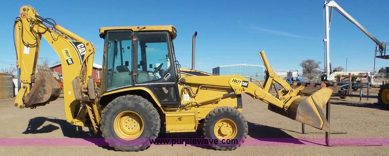 image for item J6772 2001 Caterpillar 420D backhoe