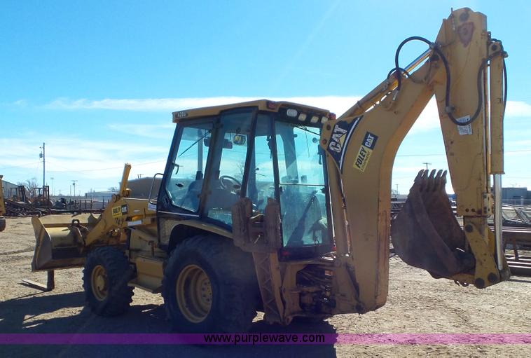 image for item J6772 2001 Caterpillar 420D backhoe