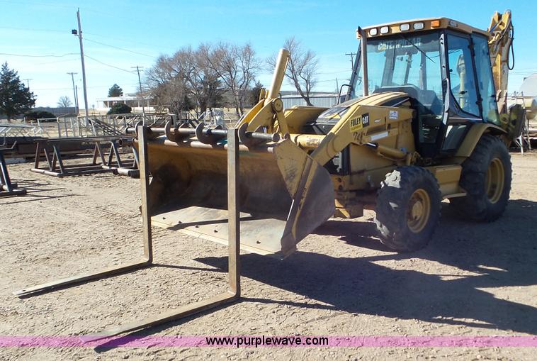 image for item J6772 2001 Caterpillar 420D backhoe