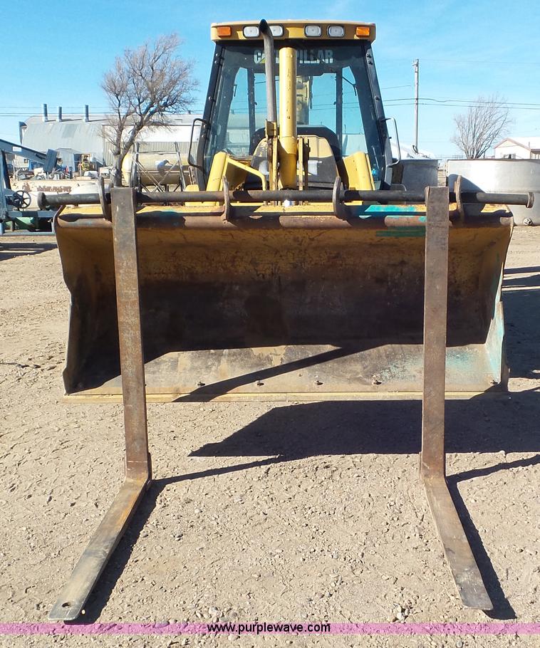 image for item J6772 2001 Caterpillar 420D backhoe