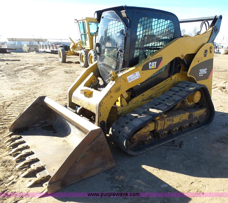 image for item J6773 2009 Caterpillar 289C skid steer