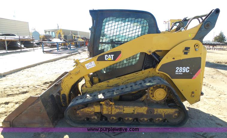 image for item J6773 2009 Caterpillar 289C skid steer