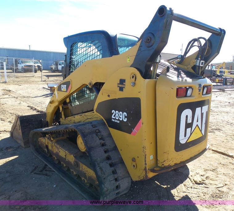 image for item J6773 2009 Caterpillar 289C skid steer