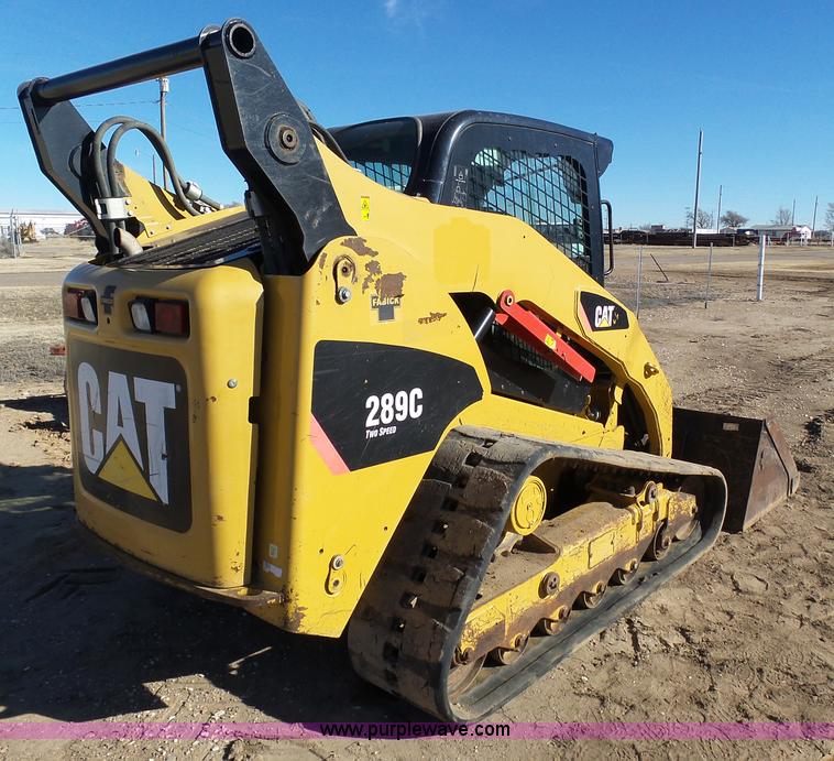 image for item J6773 2009 Caterpillar 289C skid steer