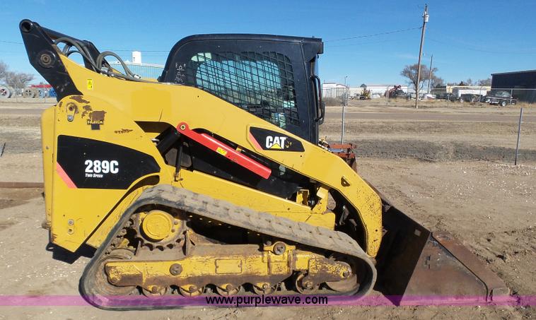 image for item J6773 2009 Caterpillar 289C skid steer