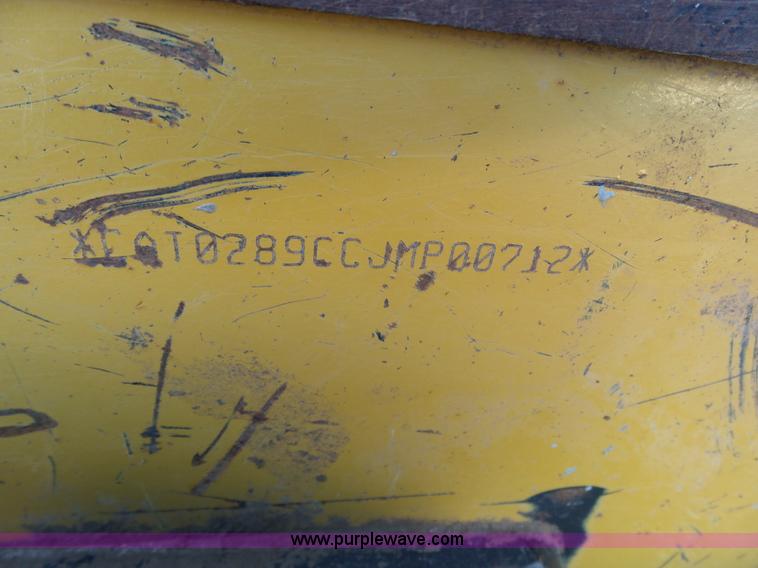 image for item J6773 2009 Caterpillar 289C skid steer