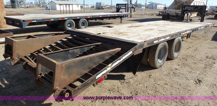 image for item J6788 1998 J Rod 96-29EDG equipment trailer