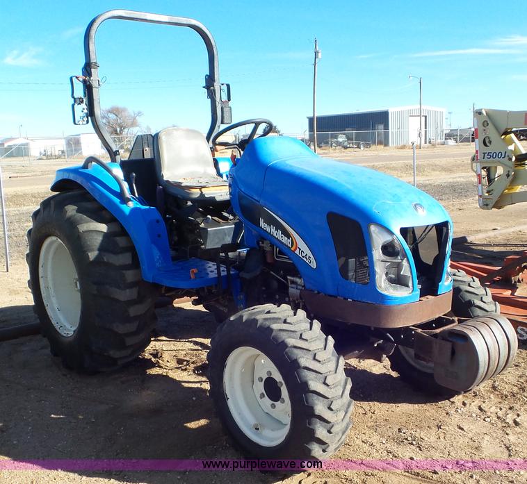 image for item J8258 New Holland TC45A MFWD tractor