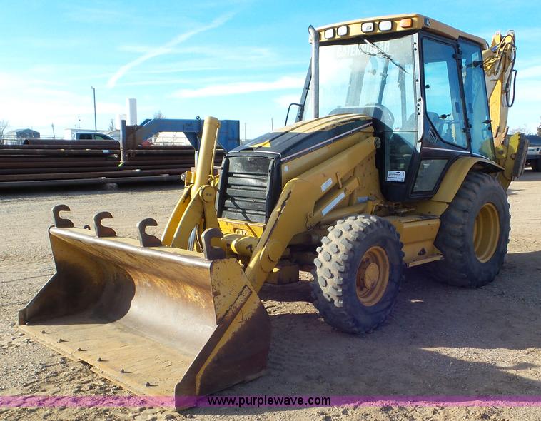 image for item J8260 2001 Caterpillar 420D backhoe