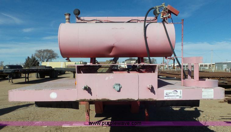 image for item J8263 1978 Tech-Steel drop deck trailer