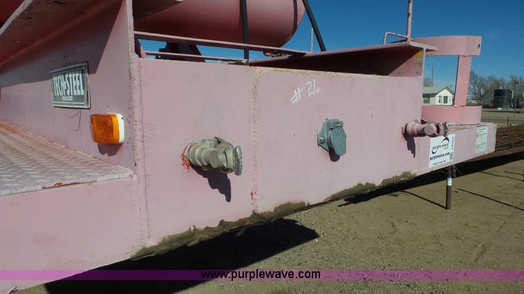 image for item J8263 1978 Tech-Steel drop deck trailer