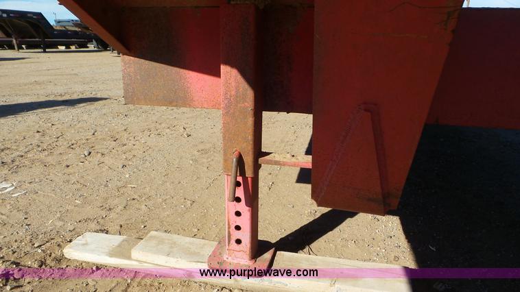 image for item J8263 1978 Tech-Steel drop deck trailer