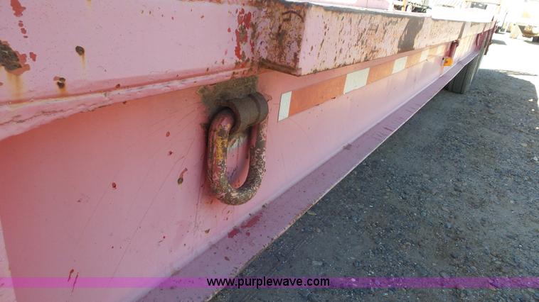 image for item J8263 1978 Tech-Steel drop deck trailer