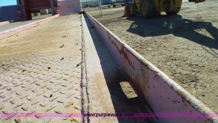 image for item J8263 1978 Tech-Steel drop deck trailer