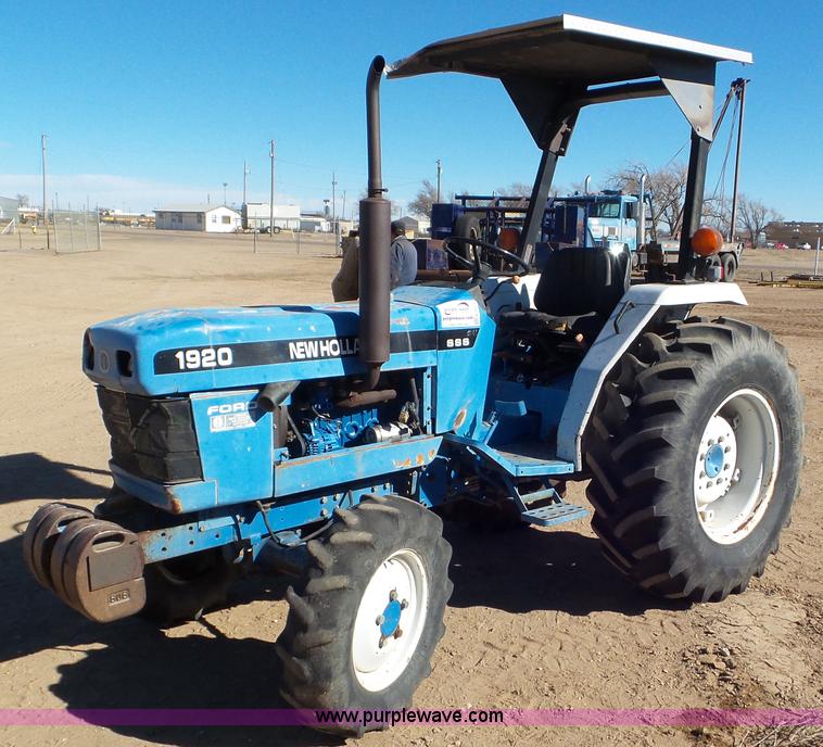 image for item K6977 1996 New Holland 1920 MFWD tractor
