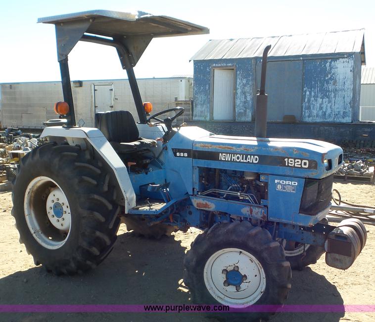 image for item K6977 1996 New Holland 1920 MFWD tractor