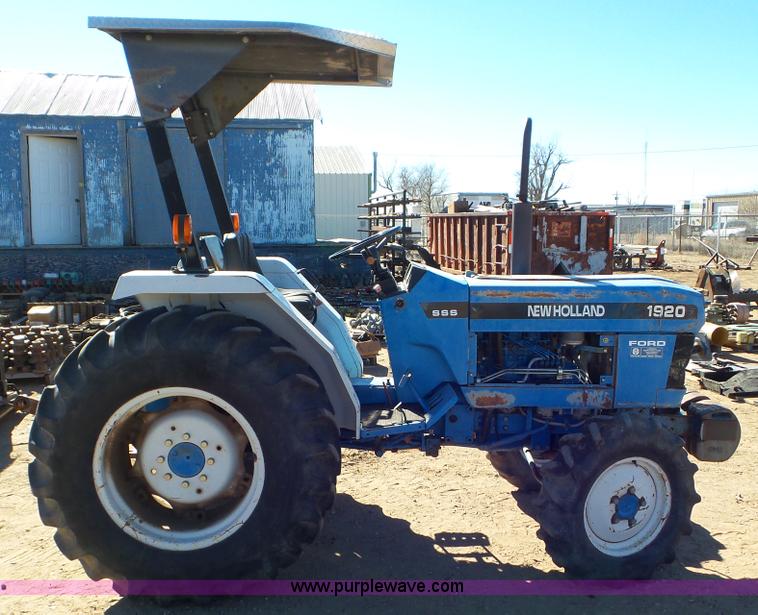 image for item K6977 1996 New Holland 1920 MFWD tractor