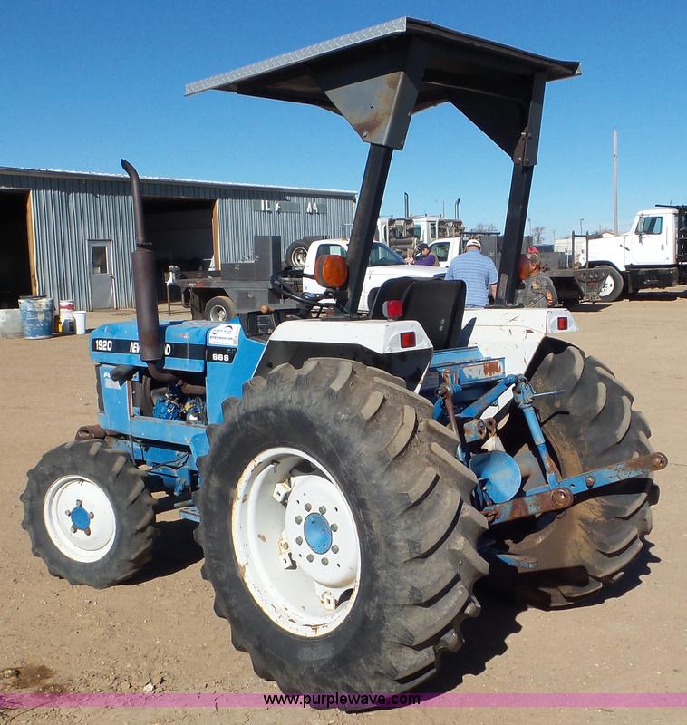 image for item K6977 1996 New Holland 1920 MFWD tractor