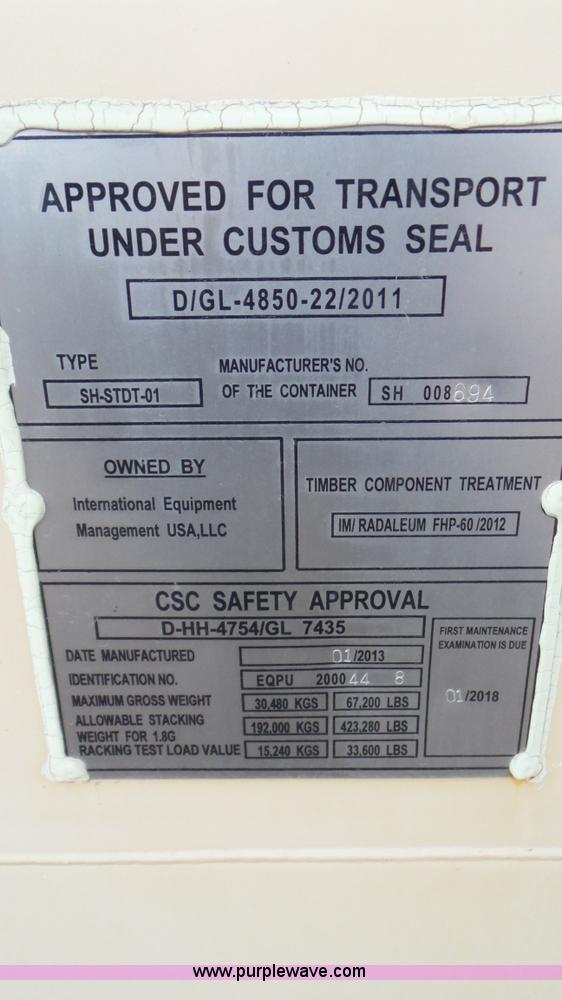 image for item K6987 2013 storage container