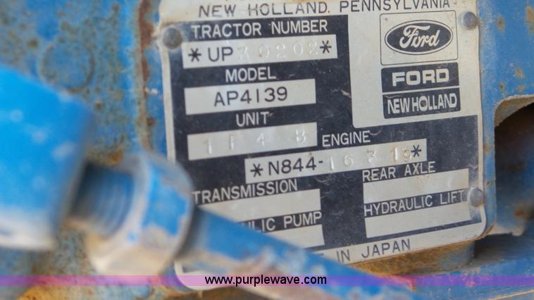 image for item K6991 Ford 1920 MFWD tractor