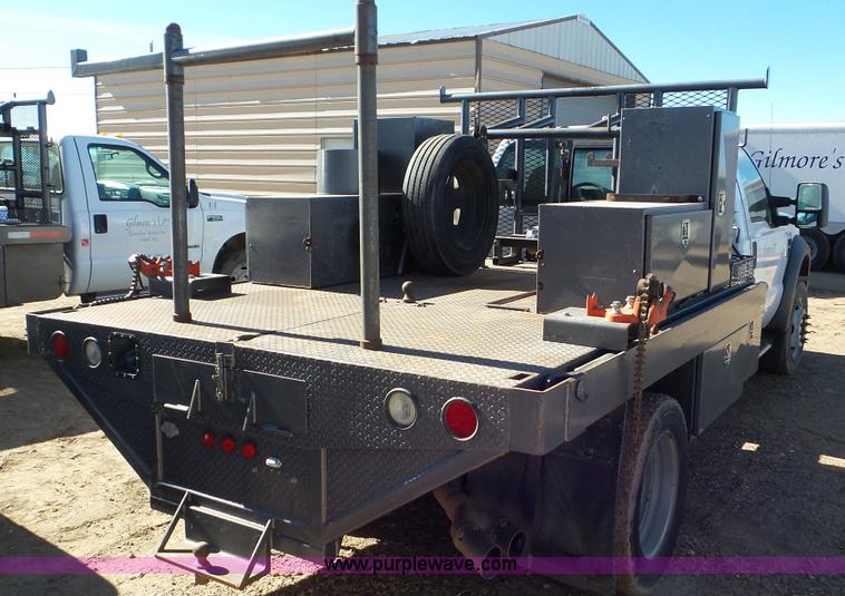 image for item K6996 2008 Ford F450 Super Duty flatbed truck