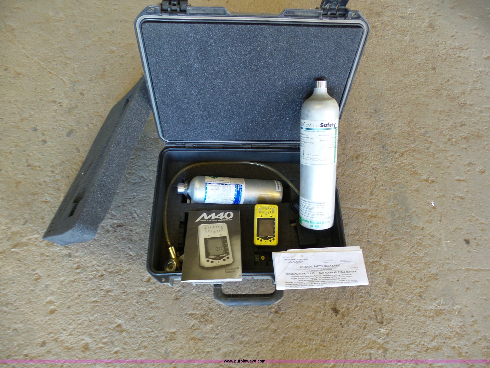 M40 multigas monitor in Liberal, KS Item AR9486 sold Purple Wave