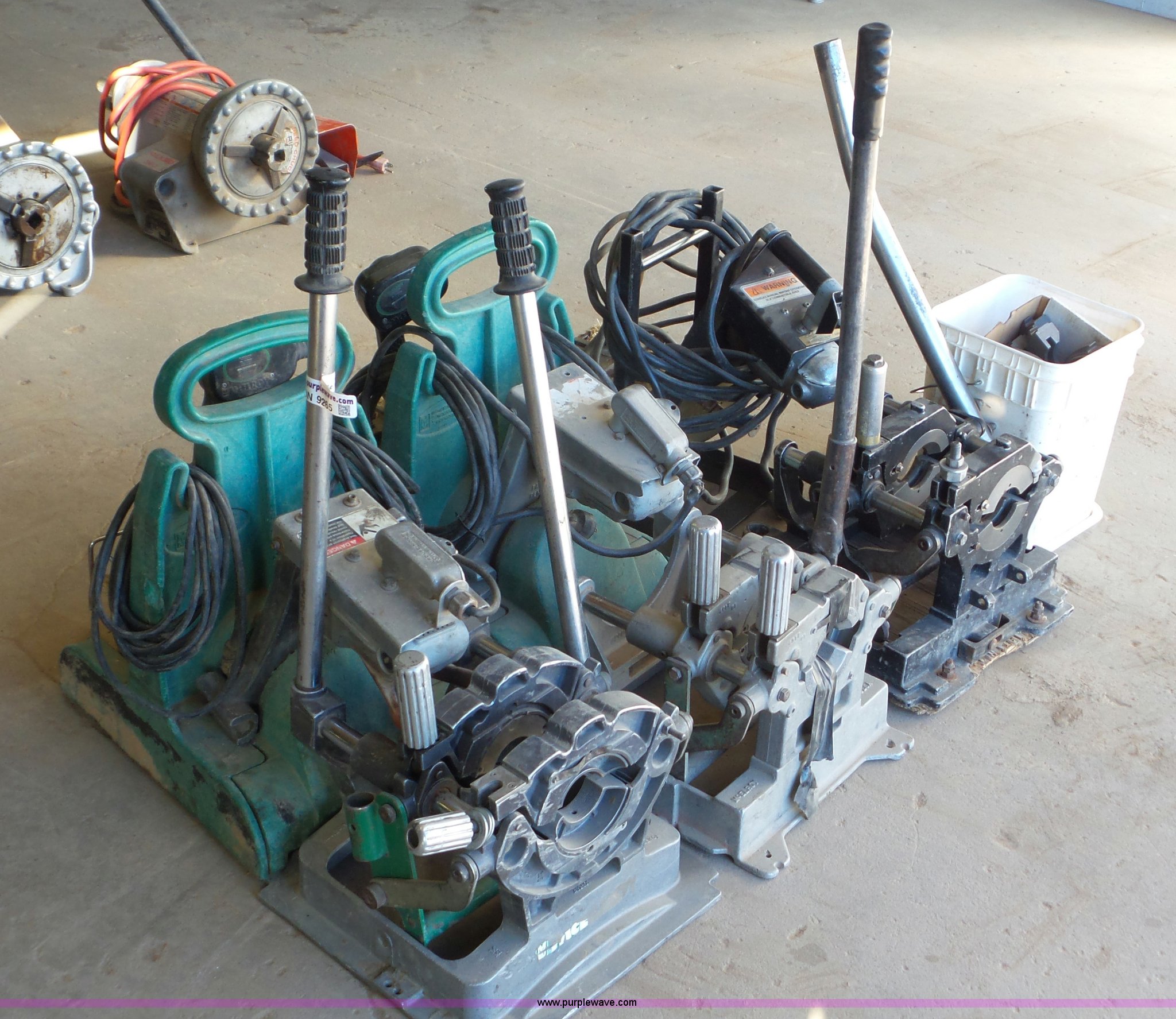 (3) poly pipe fusion machines in Liberal, KS Item BN9265 sold