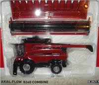 image for item BZ9040 Case IH 8240 Toy Combine with 12 Row Corn Head and 40' Draper