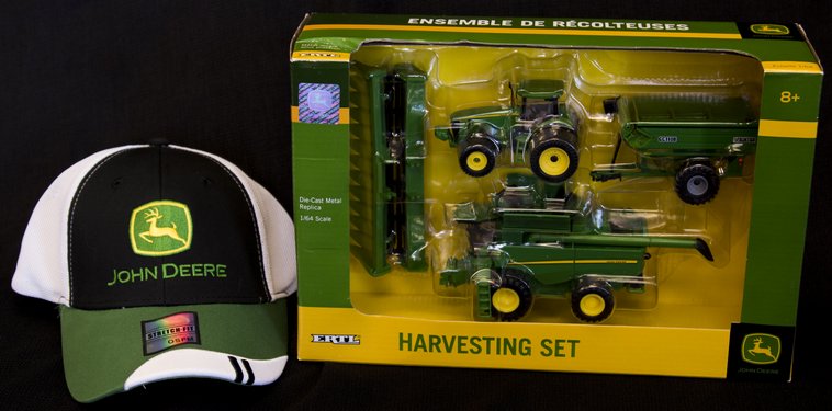 image for item BZ9063 John Deere Harvest Set with JD Hat