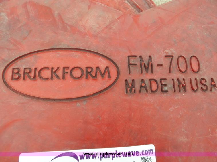 (14) BrickForm FM700 concrete stamps in Beatrice, NE Item AV9004 sold