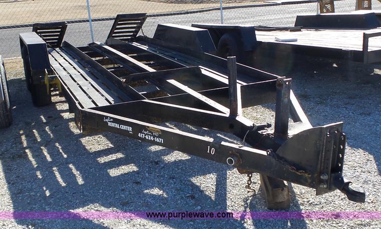 image for item BL9699 2005 shop built equipment trailer