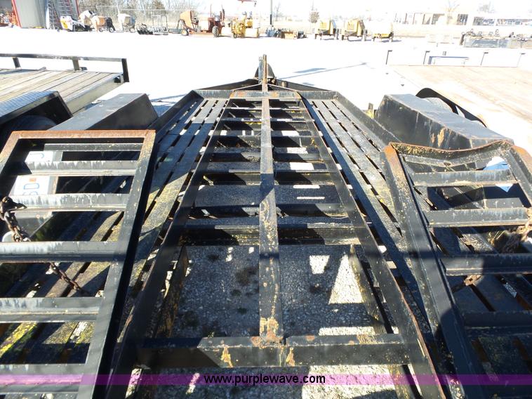 image for item BL9699 2005 shop built equipment trailer