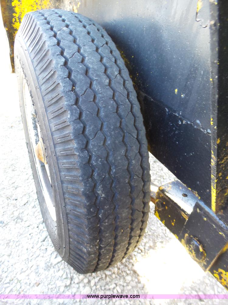 image for item BL9699 2005 shop built equipment trailer