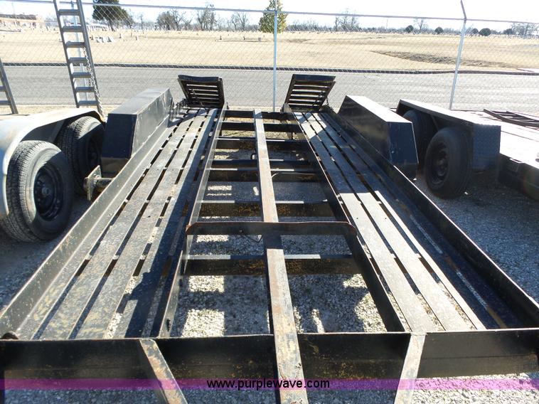 image for item BL9699 2005 shop built equipment trailer
