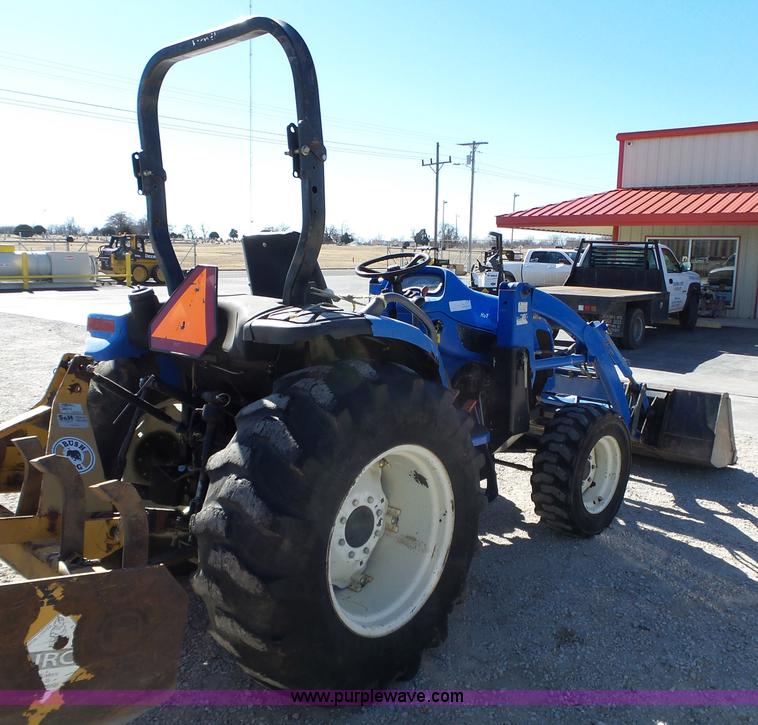 image for item BL9707 2003 New Holland TC40DA MFWD tractor