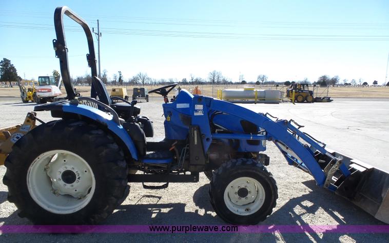 image for item BL9707 2003 New Holland TC40DA MFWD tractor