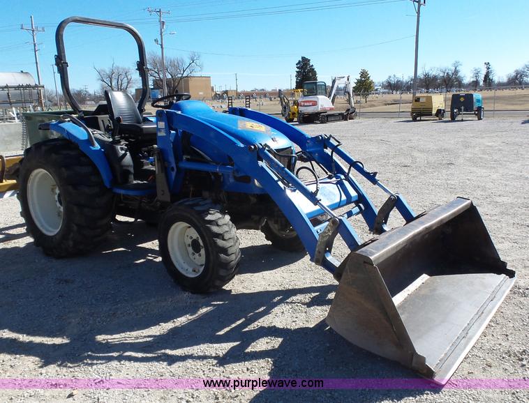 image for item BL9707 2003 New Holland TC40DA MFWD tractor