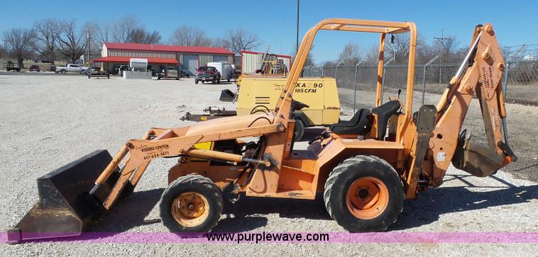 image for item BL9709 Allmand TLB325 backhoe