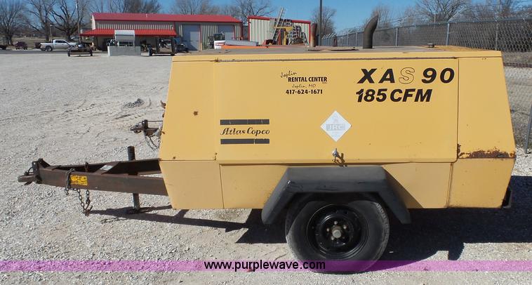 image for item BL9710 1995 Atlas Copco XAS 90 air compressor