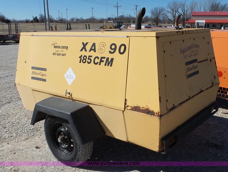 image for item BL9710 1995 Atlas Copco XAS 90 air compressor