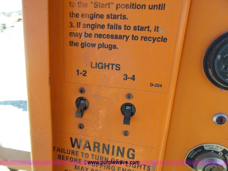 image for item BL9711 Allmand NLPKFMXZ light plant