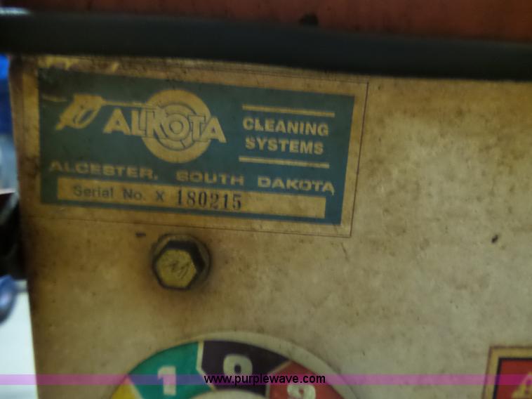 image for item BT9489 Alkota 3182 hot water pressure washer