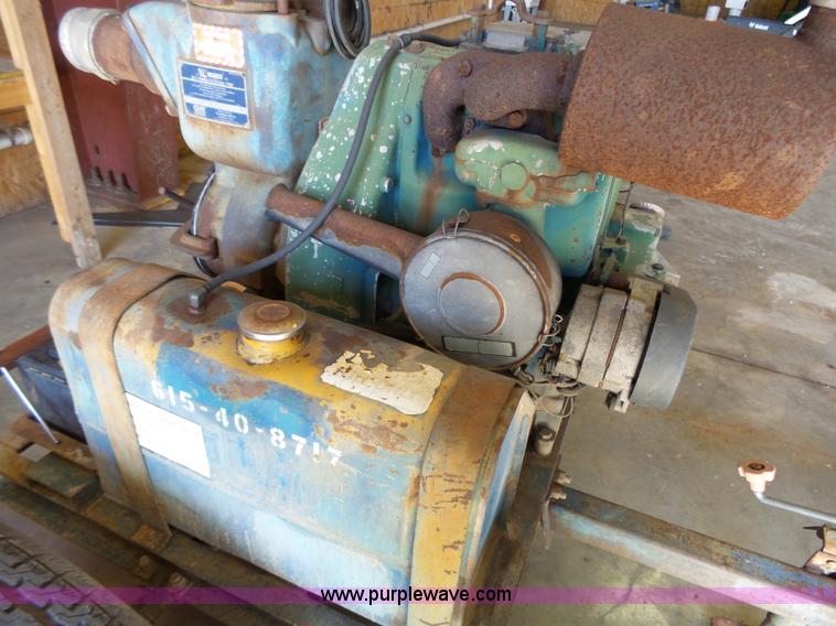 image for item BT9493 Gorman Rupp water pump