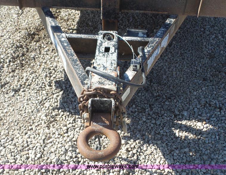 image for item I2301 2007 Texas Bragg equipment trailer